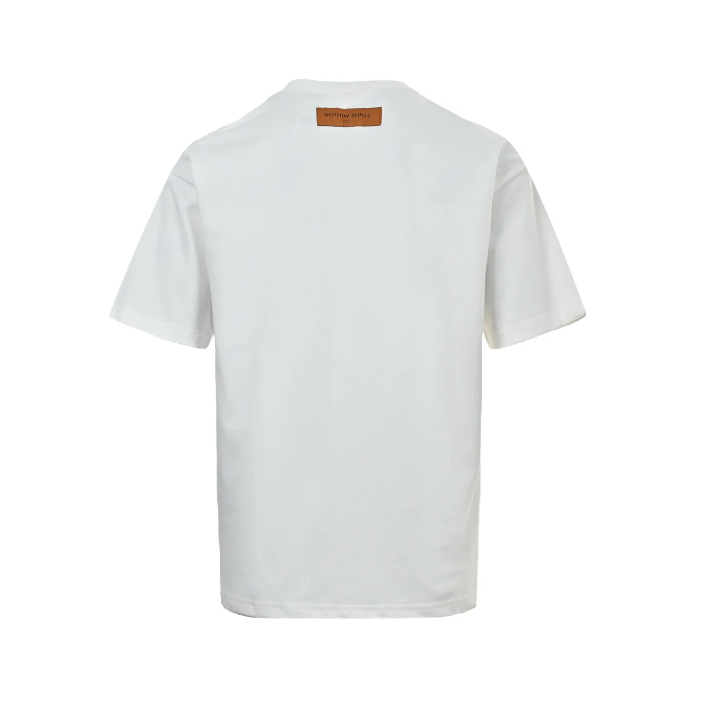 Louis Vuitton/Louis Vuitton carriage slogan printed short sleeves